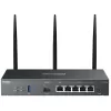 Router VPN Omada ER706W AX3000 Wi-Fi 6 Gigabit ER706W Color:black