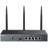 Router VPN Omada ER706W AX3000 Wi-Fi 6 Gigabit ER706W Color:black