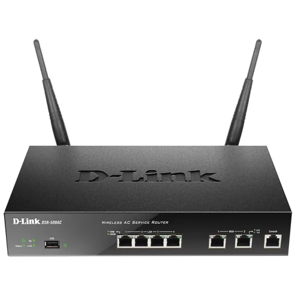 Беспроводной Маршрутизатор Бизнес-Стандарта Переменного Тока D-Link DSR-500ACEOL EOS DSR-500AC/EIL