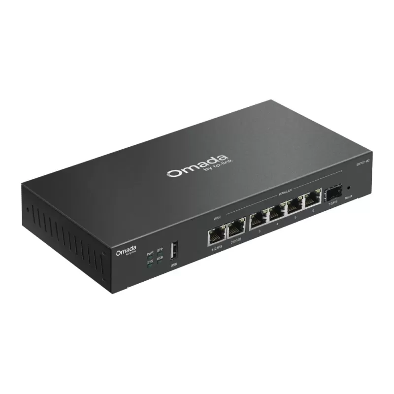 VPN Router Omada ER707-M2 Multi-Gigabit ER707-M2 Color:black VPN Router Omada ER707-M2 Multi-Gigabit ER707-M2 Color:black