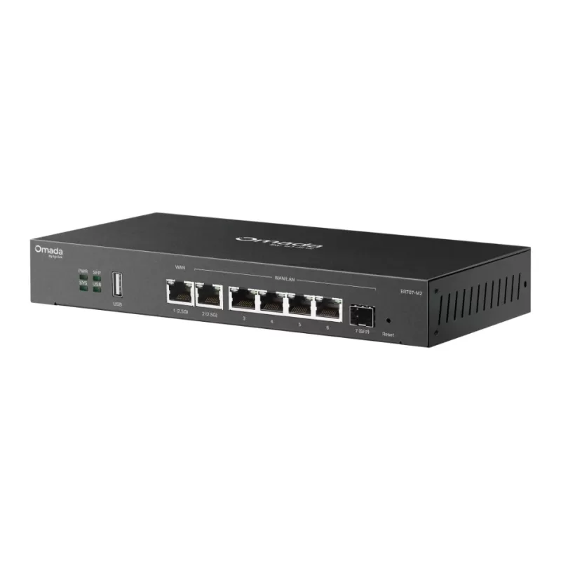 VPN Router Omada ER707-M2 Multi-Gigabit ER707-M2 Color:black VPN Router Omada ER707-M2 Multi-Gigabit ER707-M2 Color:black