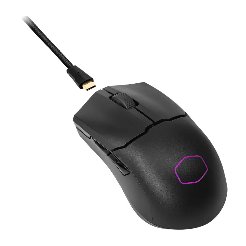 עכבר גיימינג אלחוטי Cooler Master MM712 PERIPHERAL שחור