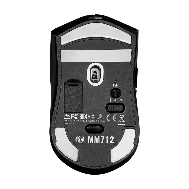 עכבר גיימינג אלחוטי Cooler Master MM712 PERIPHERAL שחור