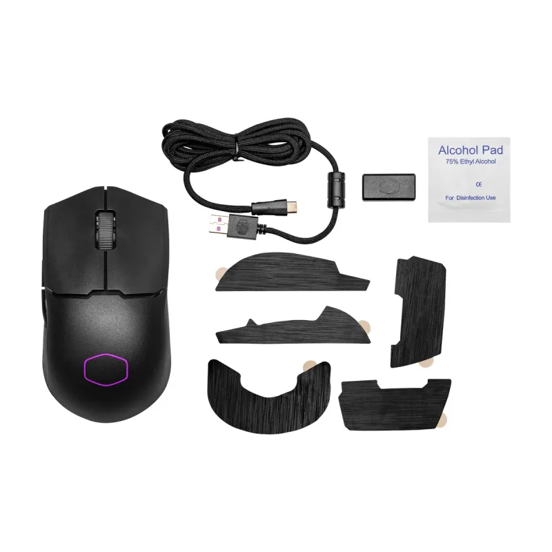 עכבר גיימינג אלחוטי Cooler Master MM712 PERIPHERAL שחור