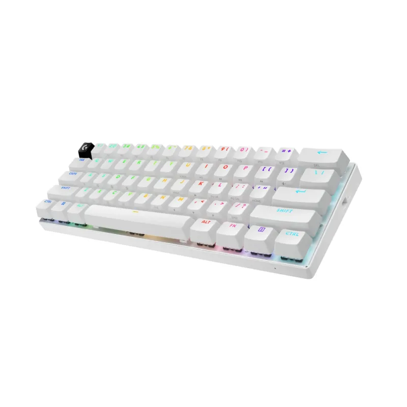 מקלדת גיימינג אלחוטית Logitech G PRO X 60 LIGHTSPEED צבע לבן מקלדת גיימינג אלחוטית Logitech G PRO X 60 LIGHTSPEED צבע לבן