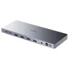Док-станция CUDY CS700 Dual 4K 10Gbs USB-C PD 100W Docking Station CS700