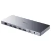 Док-станция CUDY CS700 Dual 4K 10Gbs USB-C PD 100W Docking Station CS700
