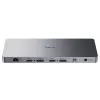 Док-станция CUDY CS700 Dual 4K 10Gbs USB-C PD 100W Docking Station CS700
