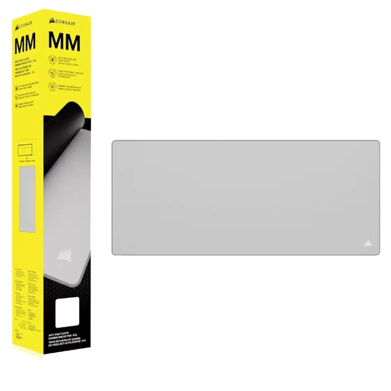 משטח עכבר Corsair MM Anti-fray Cloth XXL אפור CH-941D075-WW משטח עכבר Corsair MM Anti-fray Cloth XXL אפור CH-941D075-WW