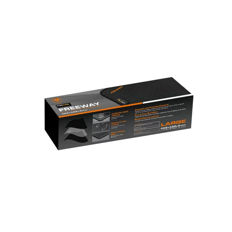 משטח לעכבר COUGAR FREEWAY-M 3PFRWMXBRB3.0001 צבע שחור