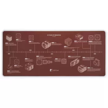 משטח לעכבר Noctua 20-Year Anniversary - XL size 90x40 cm NP-DM3 צבע חום