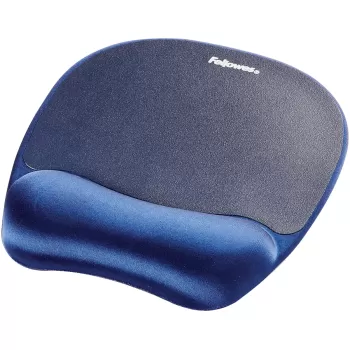 משטח עכבר עם משענת יד Fellowes Memory Foam כחול 9172801 משטח עכבר עם משענת יד Fellowes Memory Foam כחול 9172801