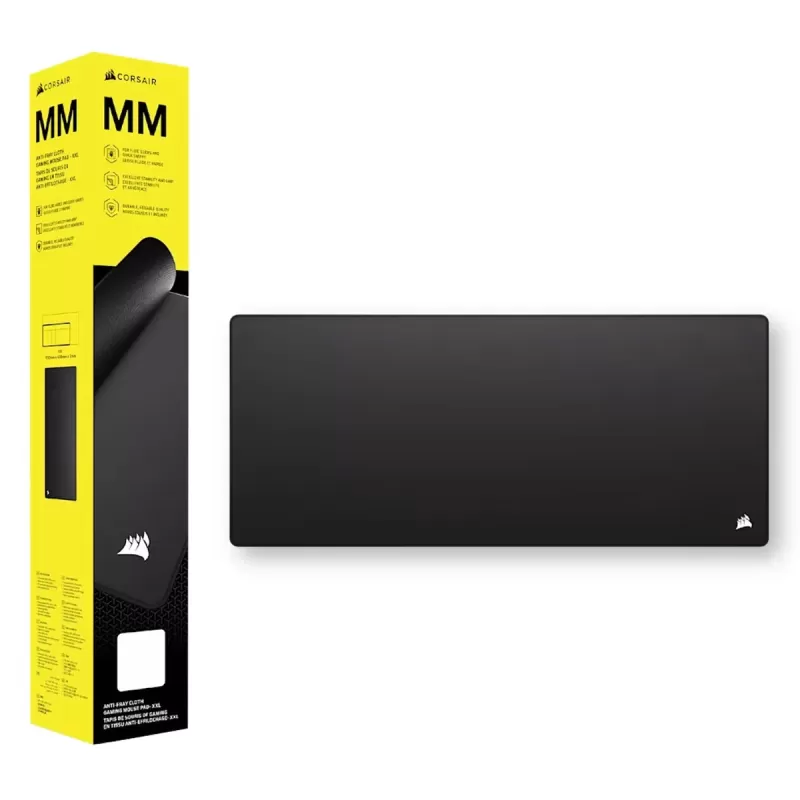משטח עכבר לגיימינג Corsair MM Anti-fray Cloth XXL 93x40cm שחור CH-941D070-WW