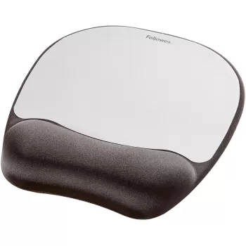 משטח עכבר עם משענת יד Fellowes Memory Foam כסוף 9175801 משטח עכבר עם משענת יד Fellowes Memory Foam כסוף 9175801