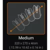 Gaming Mouse Pad COUGAR Speed EX-M PAD-SPEED-EX-M Color:black Gaming Mouse Pad COUGAR Speed EX-M PAD-SPEED-EX-M Color:black