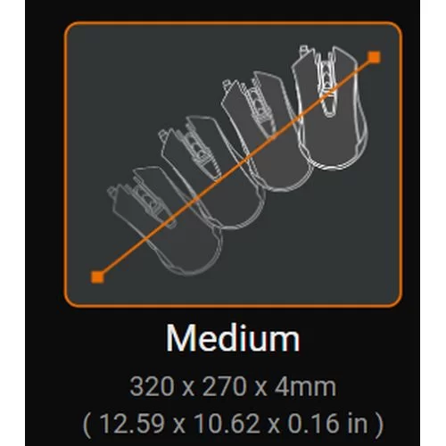 Gaming Mouse Pad COUGAR Speed EX-M PAD-SPEED-EX-M Color:black Gaming Mouse Pad COUGAR Speed EX-M PAD-SPEED-EX-M Color:black