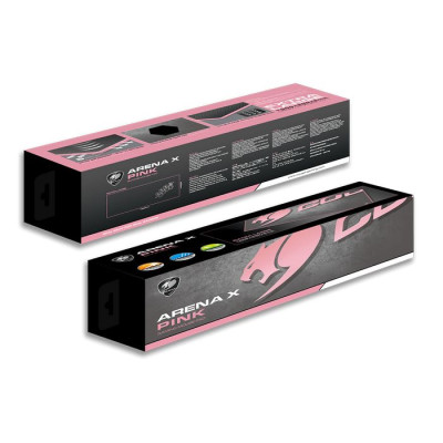 Gaming Mouse Pad COUGAR ARENA X ודוד CGR-ARENA X PINK Color:pink.. Gaming Mouse Pad COUGAR ARENA X ודוד CGR-ARENA X PINK Color:pink..