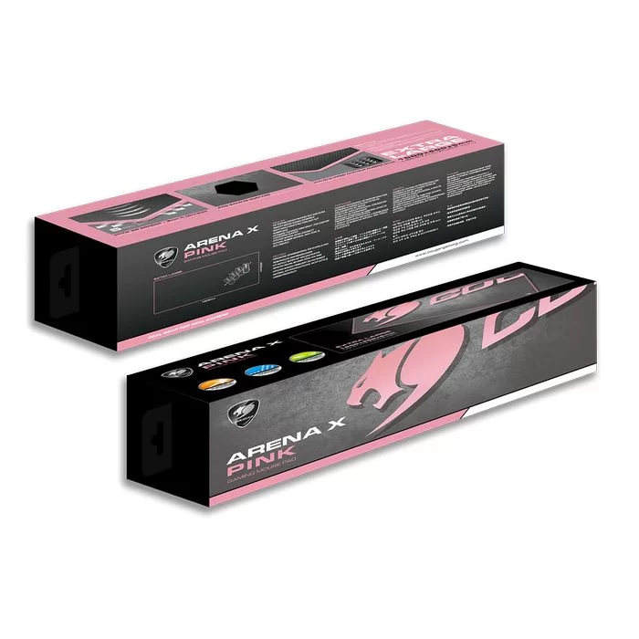 Gaming Mouse Pad COUGAR ARENA X CGR-ARENA X PINK Color:pink Gaming Mouse Pad COUGAR ARENA X CGR-ARENA X PINK Color:pink