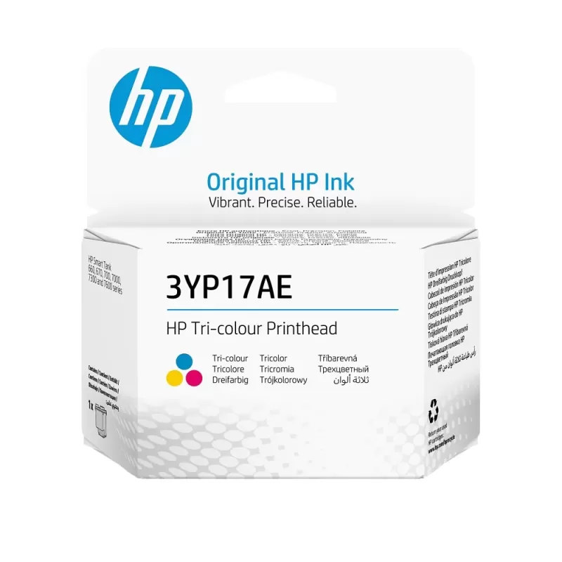 ראש הדפסה מקורי HP Printhead צבעוני 3YP17AE