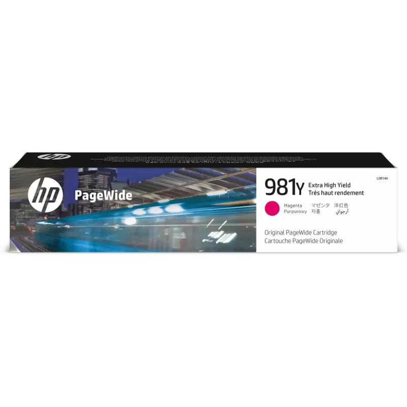 מחסנית דיו HP 981Y PW-586/556 מגנטה L0R14A