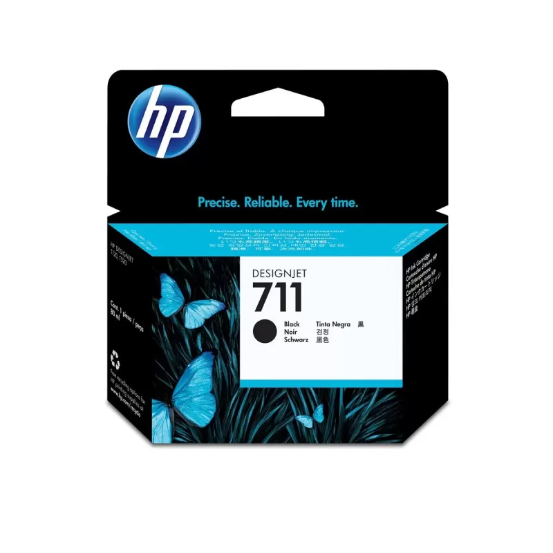 מחסנית דיו מקורית HP 711 T-520/T-120 שחור CZ133A