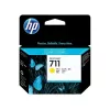 מחסנית דיו מקורית HP 711 T-520/T-120 צהוב CZ132A