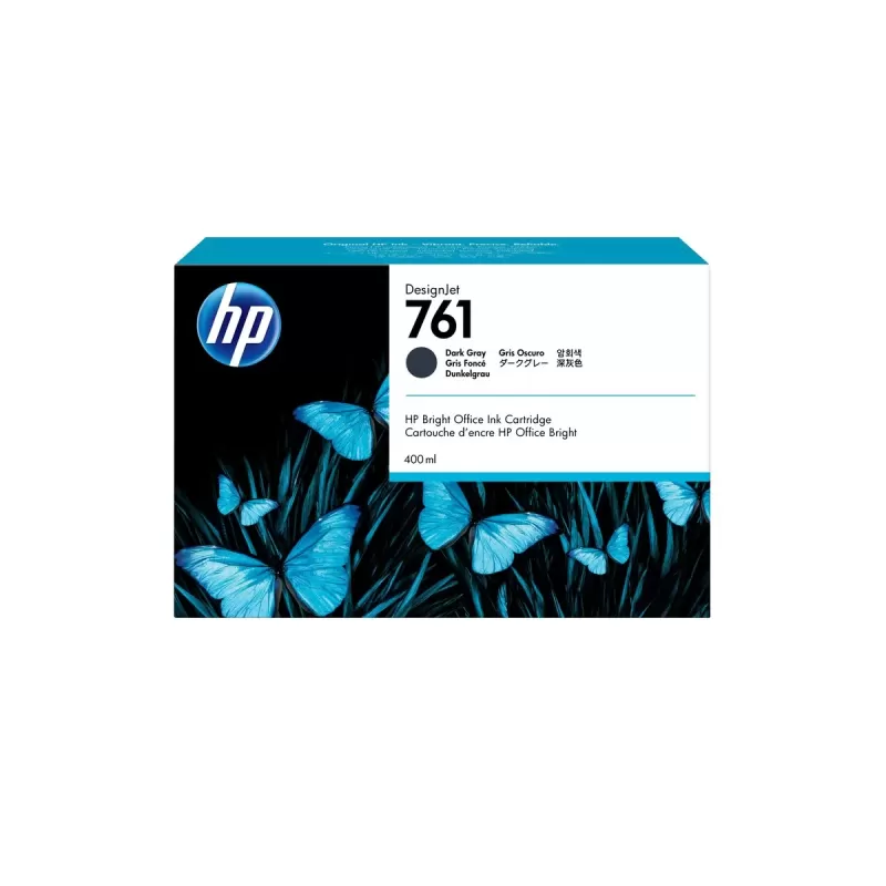 מחסנית דיו מקורית HP 761 Z7100 אפור כהה CM996A