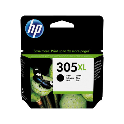 מחסנית דיו מקורית HP 305XL שחור 3YM62AE מחסנית דיו מקורית HP 305XL שחור 3YM62AE