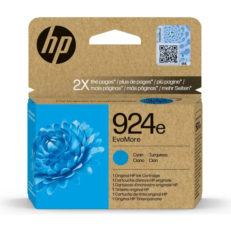 Оригинальный картридж HP 924e XL OJ Pro 8133 4K0U7NE