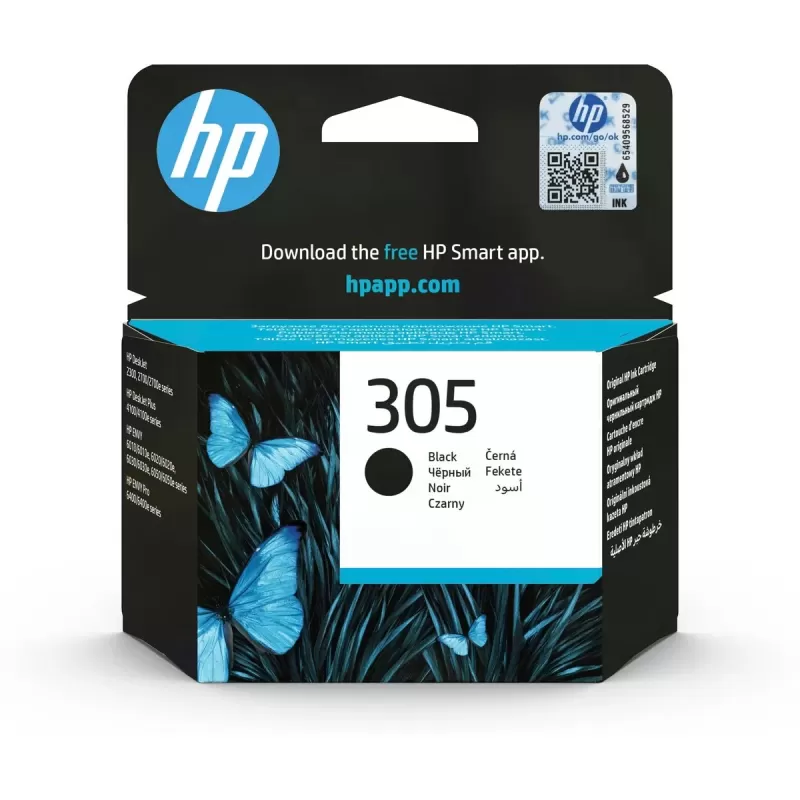 מחסנית דיו מקורית HP 305 שחור 3YM61AE