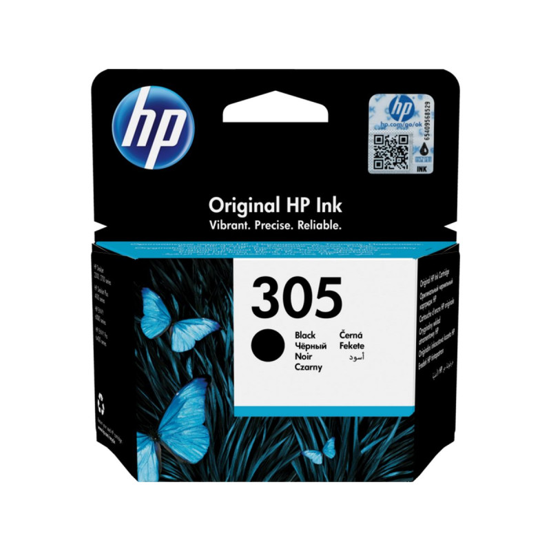 Original ink cartridge HP 305 black
