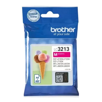 מחסנית דיו מקורית Brother LC-3213M J572/774 מגנטה LC-3213M
