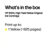 ראש דיו מקורי HP 912XL OJ Pro 8023 צהוב 3YL83AE