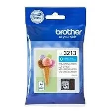 מחסנית דיו מקורית Brother LC-3213C J572/774 ציאן LC-3213C