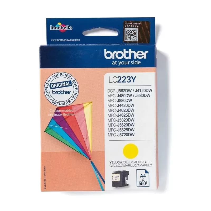 Оригинальный картридж Brother LC-223Y MFC-4620 yellow LC-223Y Оригинальный картридж Brother LC-223Y MFC-4620 yellow LC-223Y