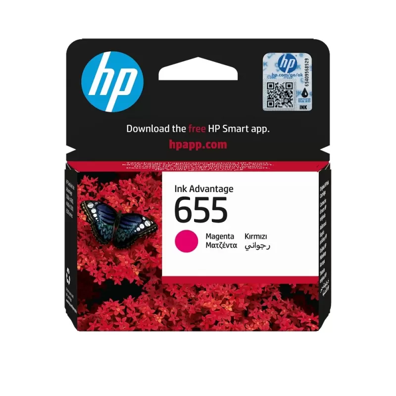 ראש דיו מקורי HP 655 4615/4625 מגנטה CZ111AE ראש דיו מקורי HP 655 4615/4625 מגנטה CZ111AE