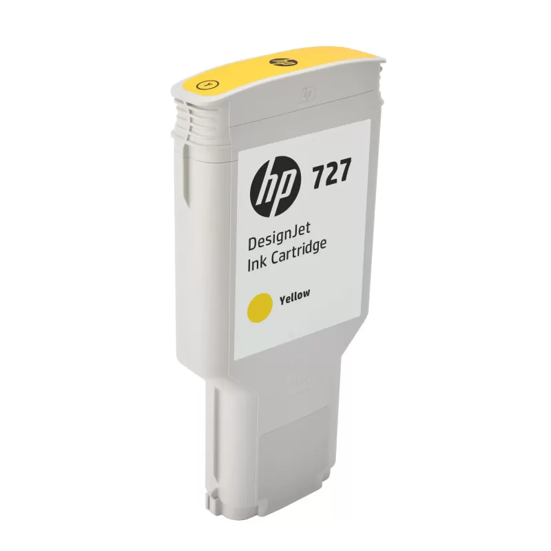 מחסנית דיו HP 727 XL T-1500 צהוב F9J78A