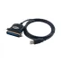 מתאם St-Lab U-191 USB to 1P Parallel Adapter 1.5m U-191
