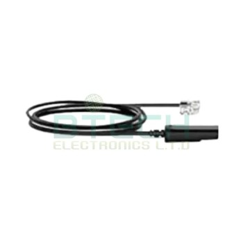 מתאם Yealink מתאם PLX לטלפונים למרכזיות CISCO PLX QD Coild Cord שנה אחריות צבע שחור