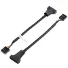 מתאם לחיבור USB 3.0 ממארז ללוח אם 19/20 Pin USB 2.0 TO USB 3.0 Female To 9 Pin Male