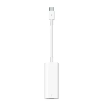 מתאם Apple Thunderbolt 3 (USB-C) to Thunderbolt 2 Adapter MMEL2ZM/A צבע לבן מתאם Apple Thunderbolt 3 (USB-C) to Thunderbolt 2 Adapter MMEL2ZM/A צבע לבן