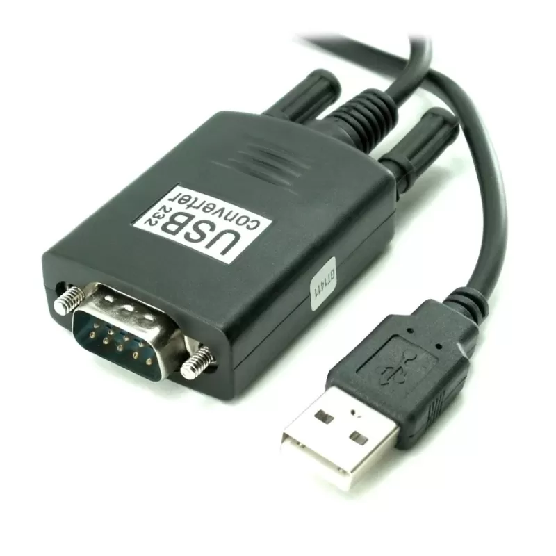 מתאם USB To RS-232 Converter E-USB-RS232 צבע שחור