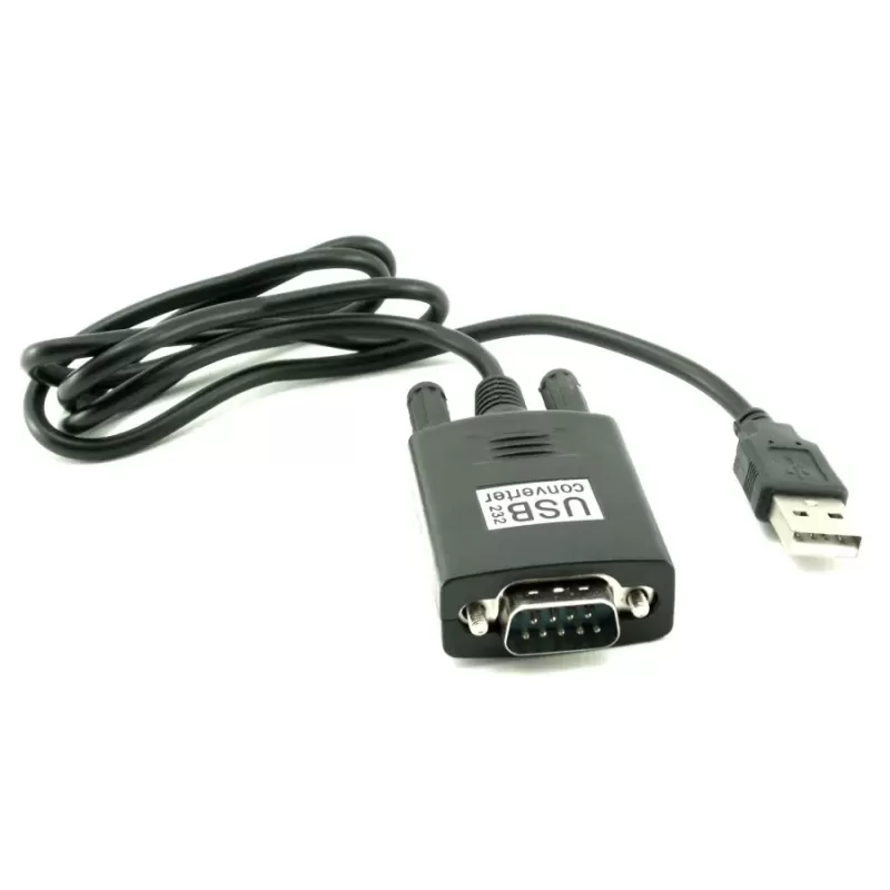 מתאם USB To RS-232 Converter E-USB-RS232 צבע שחור