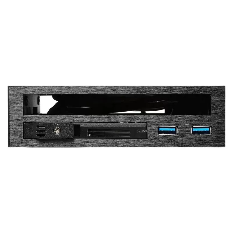 מתאם לדיסק iStarUSA 1x5.25 to 1x2.5 Hot Swap+ Slim ODD T-5K25TU-SA