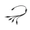 מפצל מתח Provison PR-C14 4-input DC power splitter PR-C14 צבע שחור