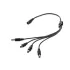 מפצל מתח Provison PR-C14 4-input DC power splitter PR-C14 צבע שחור