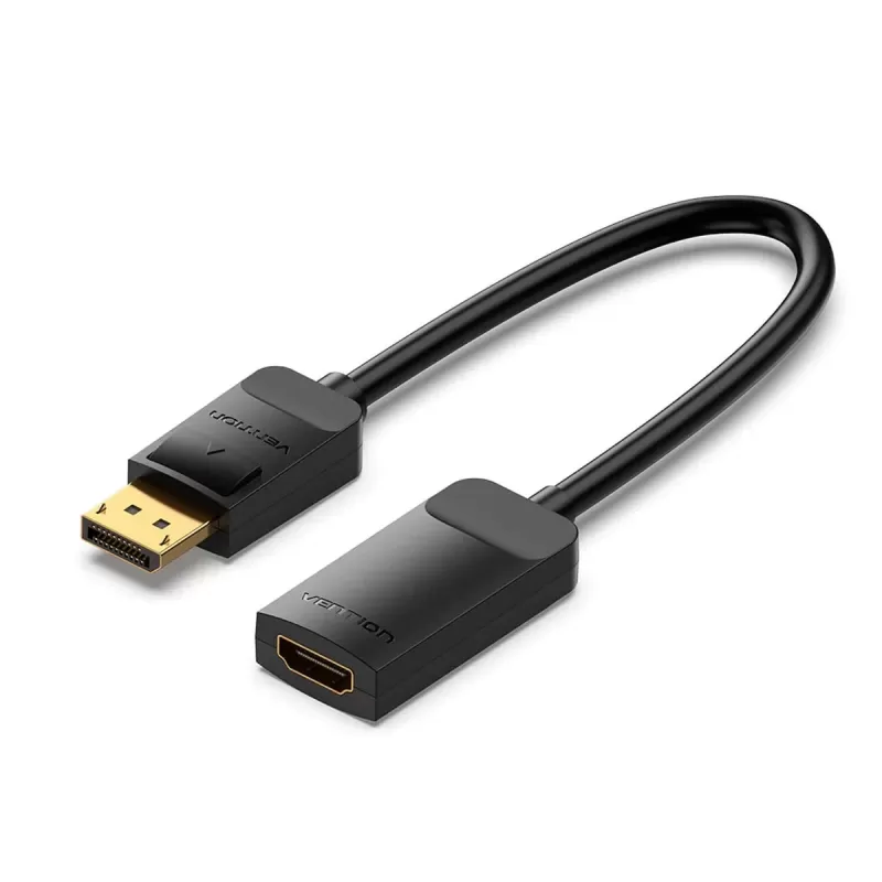מתאם מסך Vention DP to HDMI 0.15m Active HBZBB