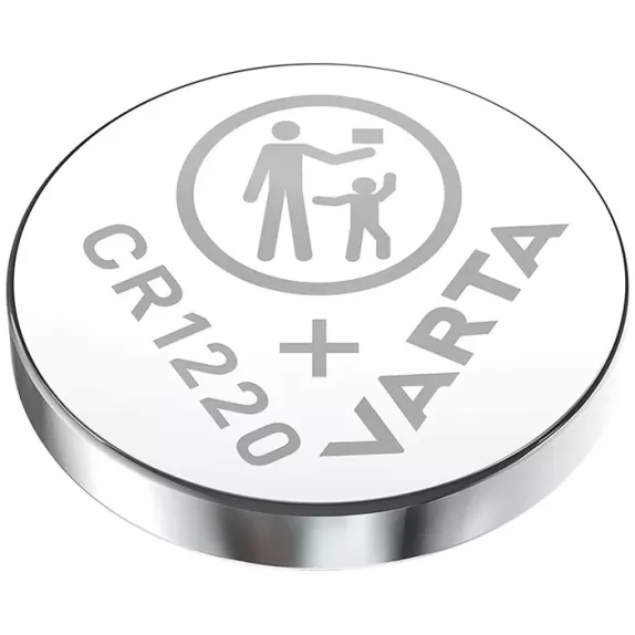 סוללת כפתור ליתיום VARTA CR1220 3V מארז 10 06220101401 צבע כסוף