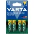 Battery VARTA Recharge Accu Power AA 2600mAh Case 4 05716101404
