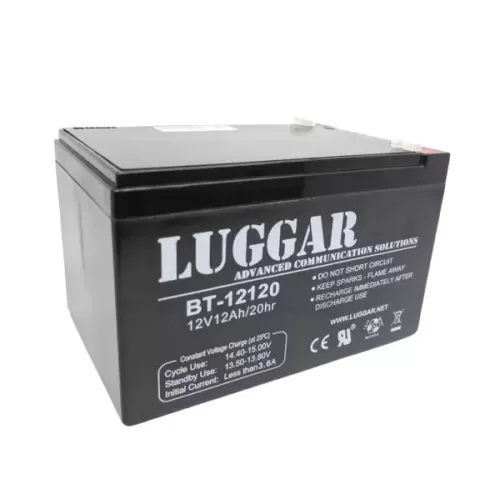 סוללה לאל פסק Luggar 12V 12Ah UPS Battery BT-1212 צבע שחור סוללה לאל פסק Luggar 12V 12Ah UPS Battery BT-1212 צבע שחור